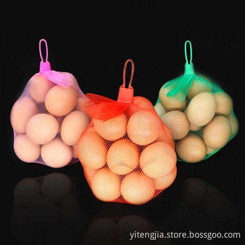 white extruded net bag for floor drain